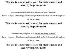 Tablet Screenshot of paydayloan.co.uk